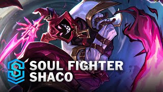 Soul Fighter Shaco Skin Spotlight  League of Legends [upl. by Alehc]