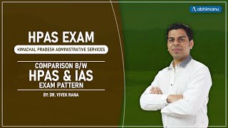 Comparison bw HPAS amp IAS exam pattern [upl. by Lemuelah959]