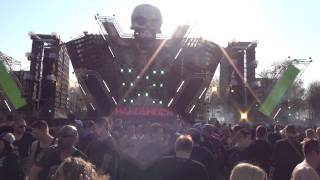 Hardshock Festival 2014  Mainstage  Meccano Twins [upl. by Ahsenom]