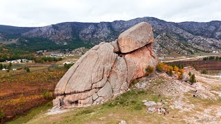 Mongolia Gorkhi Terelj National Park Turtle Rock [upl. by Ahsym863]