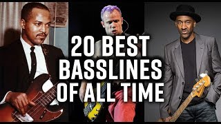 The 20 best bass lines of all time [upl. by Riamu]