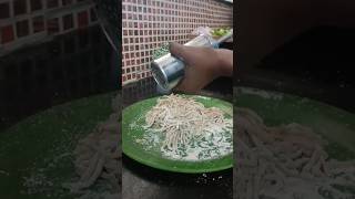 Homemade wheat noodles ready food youtubeshorts shortsfeed minivlog [upl. by Nahtaneoj]