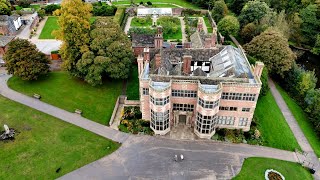 Astley Hall and Park Chorley Lancashire from above [upl. by Sharyl]