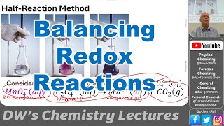 CHEM 1411 Balancing Redox Reactions and Batteries Corrosion and Electroplating 2024 [upl. by Maddox]