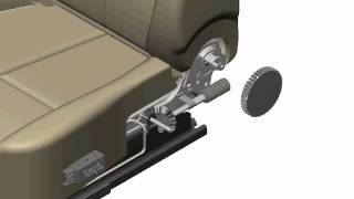 Auto Seat Release Mechanism DesignAssembly Instruction [upl. by Duester397]