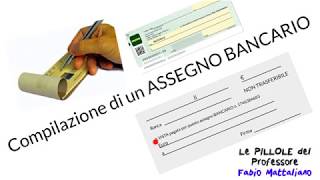 Assegno Bancario [upl. by Leclair]