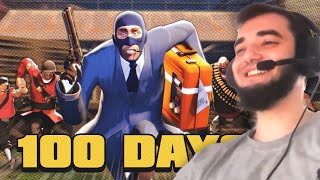 Swipez Reacts to TF2 100 Days of Spy [upl. by Leunamesoj]