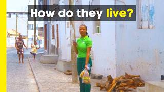 Shocking Village Life in Cape Verde Pedra Badejo [upl. by Mureil]