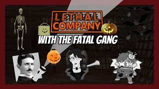 HALLOWEEN SPECIAL Lethal Company 9 with Andrew and ToffeeBun [upl. by Euqinahs924]