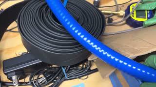 Vacuum pump accessories and True blue hose extra protection for rough handling [upl. by Tioneb]