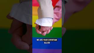 You have an ally in Jesus LGBTQSupport InclusiveChristianity LoveIsLove GayLove [upl. by Kenlay]