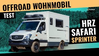 MB Sprinter 4x4 Wohnmobil der 35TonnenKlasse – Kann das gut gehen❓ [upl. by Stuart]