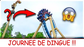 MANÈGES À SENSATIONS ET JOURNEE DE DEFIS AU PARC ASTERIX [upl. by Anaeda317]