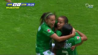 Resumen León vs Tijuana  J16  Liga BBVA MX Femenil [upl. by Koloski]