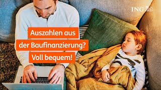 Auszahlung aus der Baufinanzierung im OnlineBanking [upl. by Llerol453]