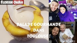 BALADE GOURMANDE dans TOULOUSE  VLOG 322 [upl. by Ydnahs849]