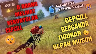 CEPCILL BERAKSI KEMBALI TIDURAN DEPAN MUSUH  GARENA FREE FIRE [upl. by Linsk382]