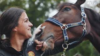 FEI Awards 2024 CAVALOR Best Groom Bettina Cardinael [upl. by Ymaj846]