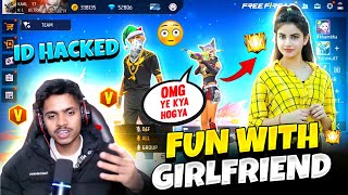 V Badge Cute Girls Challenge Kaal YT  1 Vs 4  She Got Angry😡 GARENA FREE FIRE [upl. by Nirtak287]