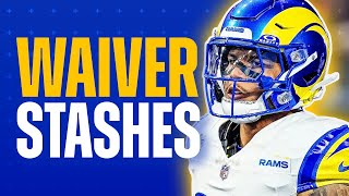 10 Players to Stash Ahead of Week 12  Fantasy Football Waiver Wire Pickups 2024 [upl. by Mosenthal]