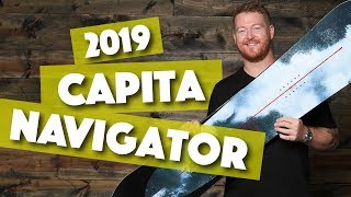 2019 Capita Navigator Snowboard Review [upl. by Atteras]