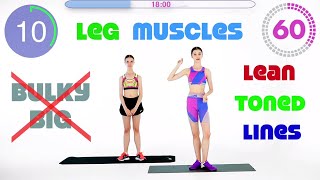 TONED LEAN dance ballet LEGS workout [upl. by Waligore655]