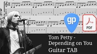 Tom Petty  Depending On You Guitar Tabs TABS [upl. by Loma]