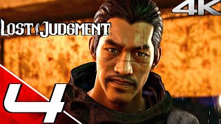 LOST JUDGMENT  Gameplay Walkthrough Part 4  Yokohama Liumang FULL GAME 4K 60FPS PS5 [upl. by Sherill47]