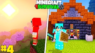 quotEXPLORINGquot And Crafting quotDIAMOND ARMORquot😍 In Minecraft Survival Part4 HINDI [upl. by Nivonod]