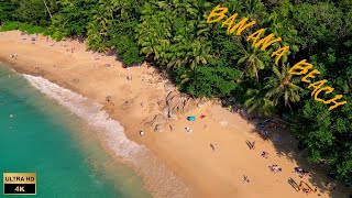 Banana Beach Phukets BestKept Secret  Drone Cinematic 4k [upl. by Yenffit991]