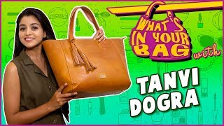 Tanvi Dogra aka Falgunis Handbag Secret Revealed  Whats In Your Bag  Jiji Maa  TellyMasala [upl. by Olra418]