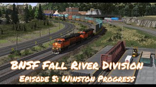 BNSF Fall River Division Episode 5 Winston Progress [upl. by Madalyn]