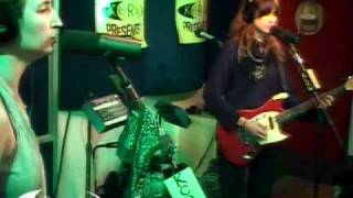 Warpaint performing quotUndertowquot on KCRW [upl. by Nole907]