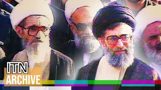 Ayatollah Khomeini Funeral  Raw Footage of Iran Mourning Revolutionary Leader 1989 [upl. by Nema]