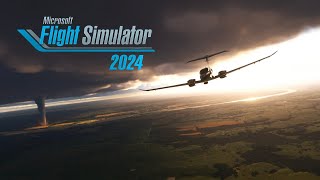 microsoft flight simulator 2024  6  vol aux instruments et atterrissage ILS en cessna 172 [upl. by Harutek]