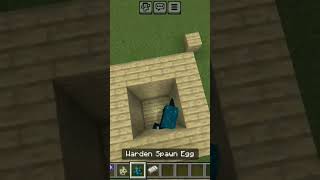 power of mace test golem warden subscribe minecraft [upl. by Imoyn]