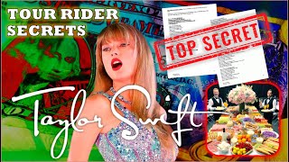 Taylor Swifts Tour Rider  Food amp Beverage Request List  A Brief History [upl. by Idna]