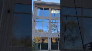 Tall Residential Windows Require Modern Solutions fypシ゚viral fyp foryou windowcleaninglife [upl. by Gnos421]