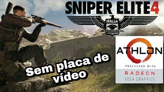 Sniper Elite 4  Athlon 3000g  Vega 3 [upl. by Alyt]