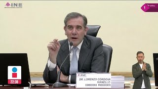 Lorenzo Córdova enfrentó a morenista que llamó “mafia electoral” a consejeros  Ciro Gómez Leyva [upl. by Koressa]