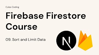 9 How to sort and limit documents from Firebase Firestore in Nextjs14 [upl. by Alyakam]