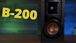 Klipsch B200 Bookshelf Speakers  Review  Sound Test [upl. by Esiole]