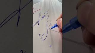 How to sign the letter L❤️ [upl. by Kern]