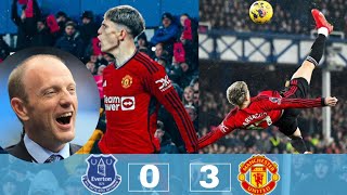 Peter Drury poetry🥰on Everton Vs Man United 03  Peter Drury commentary🤩🔥 [upl. by Sparhawk]