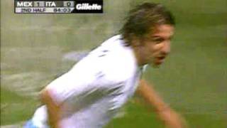 Del Piero goal vs Mexico world cup Korea Japan 2002 [upl. by Nolrah]