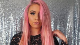 How to get pastel pink hair  Danielle Jackson  ARCTIC FOX HAIR COLOR [upl. by Htilil]