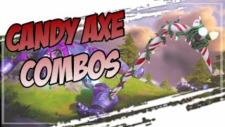 Best Combos  Candy Axe  Fortnite Harvesting Tool Review [upl. by Aurore]