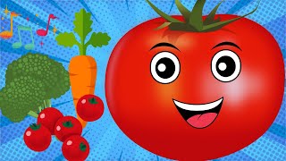 Vegetable Song for Kids  Nursery Rhyme  Kids Video [upl. by Tania932]