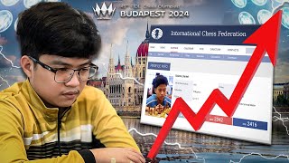 Kamusta Ang RATING Ni GM Daniel Quizon  FIDE World Chess Olympiad 2024 Round 9 [upl. by Bastian]