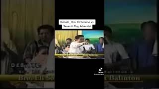 Debate Bro Eli Soriano vs Seventh Day Adventist [upl. by Etteloc]